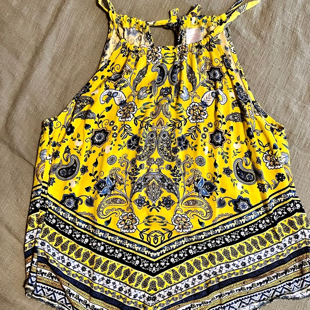 Bandana Print Tank Top